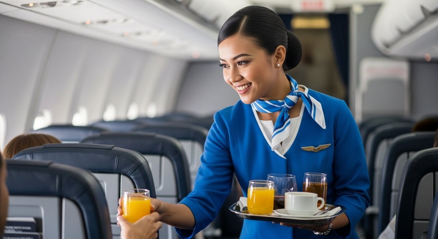 Mau jadi pramugari garuda indonesia ? Yuk ketahui syarat dan tipsnya disini