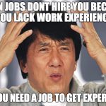 Ini jalan keluar dari perusahaan butuh pekerja pengalaman, pekerja butuh pengalaman